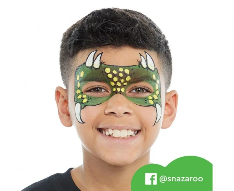 Profesjonalny Zestaw Farb do Malowania Twarzy Smoki Dragons Snazaroo