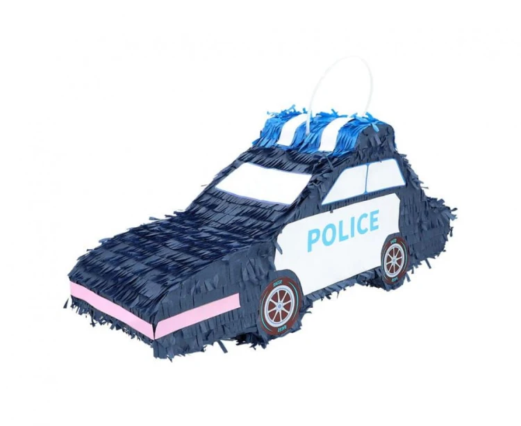 Urodzinowa Piniata Radiowóz Policja dla Chłopca 56x23x18 cm