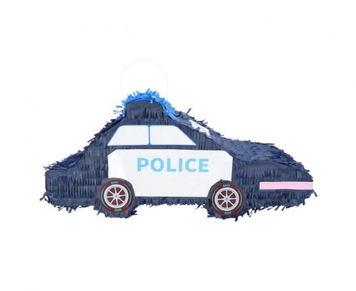 Urodzinowa Piniata Radiowóz Policja dla Chłopca 56x23x18 cm