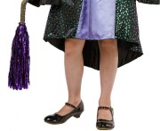 Strój Czarownicy Przebranie Czarodziejki Kostium Wróżki Halloween 120/130 cm