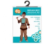Strój Indianina Kostium Indiański Indianin Apacz Halloween Karnawał 110/120 cm