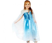 Strój Elsy Kostium Elza Kraina Lodu Frozen Niebieska sukienka Królewna 92/104 cm