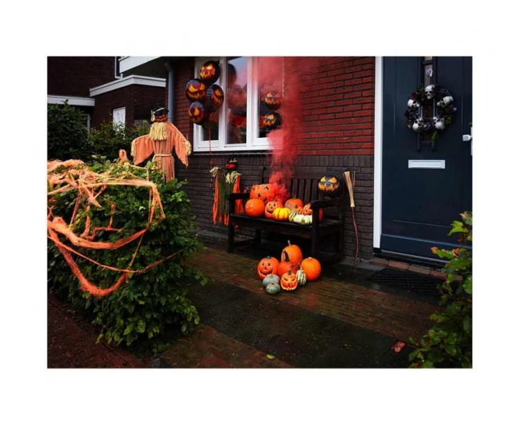 Dynia halloweenowa lampka latarenka 20cm