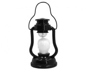Dekoracja latarenka czaszka lampka czacha Halloween Disco skull lantern 21x12 cm