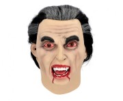 Maska lateksowa Wampir Drakula Dracula z krwią straszna maska Halloween
