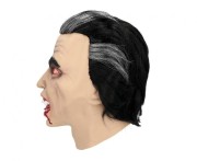Maska lateksowa Wampir Drakula Dracula z krwią straszna maska Halloween