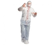 Strój medyka Horror Przebranie lekarza zakrwawiony kombinezon Doktor M/L