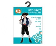 Strój Kostium Pirata Pirat Przebranie na Halloween Karnawał 120/130 cm