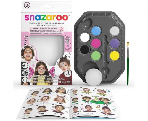 Farba do malowania twarzy dla dziewczynki MAKE UP makijaż HALLOWEEN karnawał Snazaroo