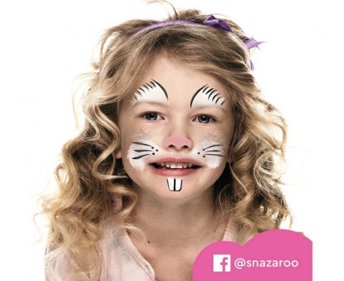 Farba do malowania twarzy dla dziewczynki MAKE UP makijaż HALLOWEEN karnawał Snazaroo