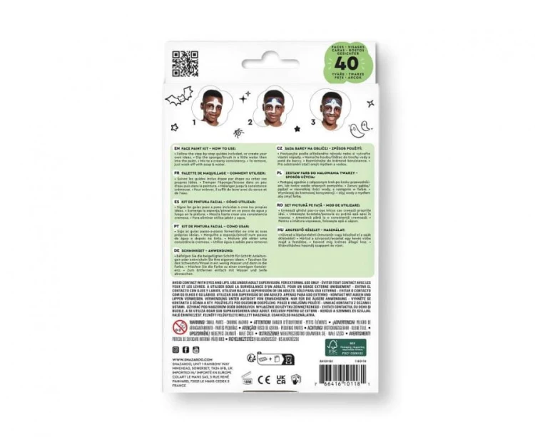 Farba do malowania twarzy HALLOWEEN MAKE UP makijaż Snazaroo