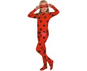 Strój Biedronki Przebranie Miraculum Biedronka Czarny Kot Halloween Karnawał 130/140 cm