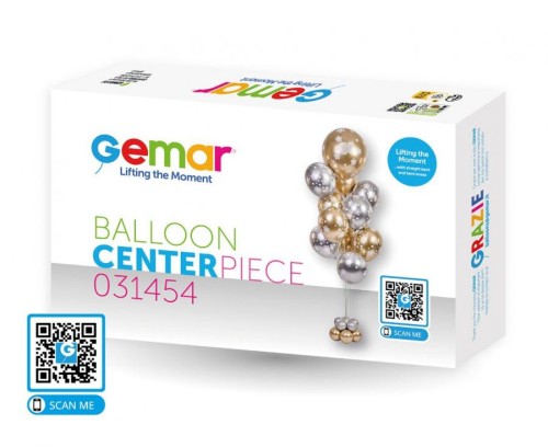 Stojak na 11 balonów Stelaż na Balony Stroik Balonowy 155cm