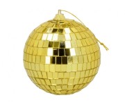 Kula złota Disco Imprezowa Stroboskop Złoty Party 8 cm 6 szt