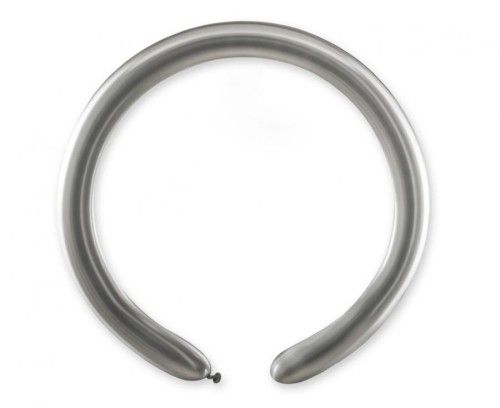 Balony do modelowania skręcania Rurki włoskie shiny srebrne 100 szt.