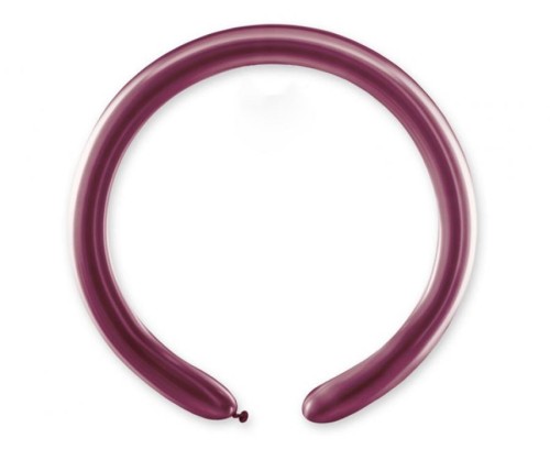 Balony do modelowania skręcania Rurki włoskie shiny różowe 100 szt.