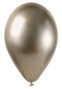 Balony lateksowe chromowane shiny 13 cali 33 cm szampańskie 50 szt.