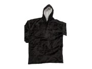 Bluza Oversize czarna Domowa z kapturem i kieszonką na Chłodne Wieczory 1.jpg