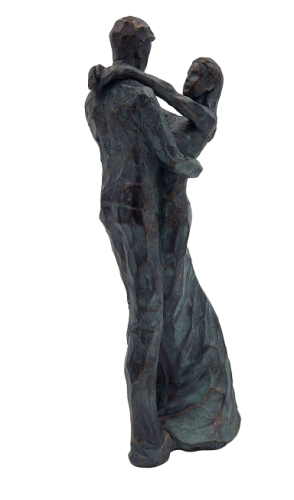 Figurka dekoracyjna Tańcząca para Symbol Miłości i Harmonii Taniec  (2).jpg