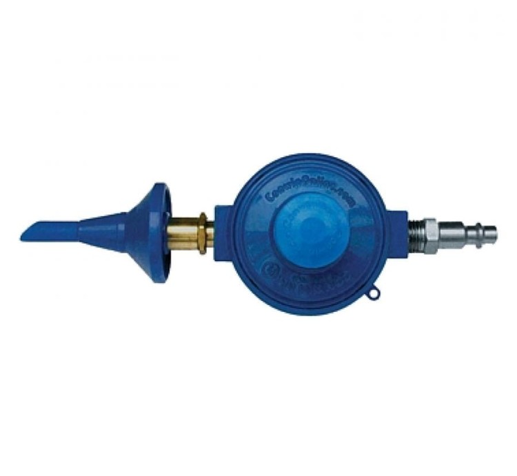 Złączka końcówka automat do balonów foliowych samozamykający dopływ helu