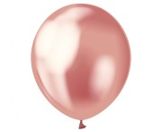 Balony Beauty&Charm platynowe 12" 50 szt. 30 cm jasno czerwone