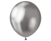 Balony Beauty&Charm platynowe 12" 50 szt. 30 cm grafitowe