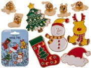 Metalowy Pin Świąteczny Zestaw 5 Sztuk Przypinki na Święta Boże Narodzenie  (1).jpg