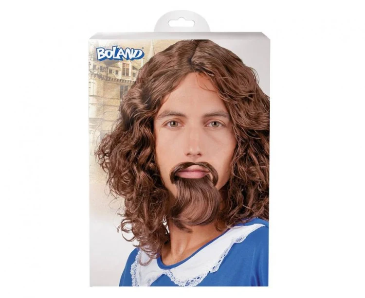 Peruka Muszkieter broda i wąsy Przebranie na Imprezę