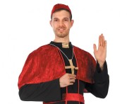 Zestaw dla dorosłych Przebranie Strój Ksiądz rozmiar uniwersalny