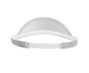 Czapa z daszkiem Sun visor Disco srebrna Uniwersalna