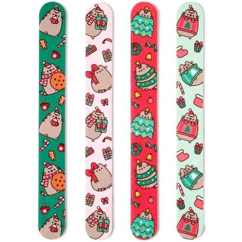 Pilniczek do paznokci Pusheen Świąteczny mix wzorów .jpg