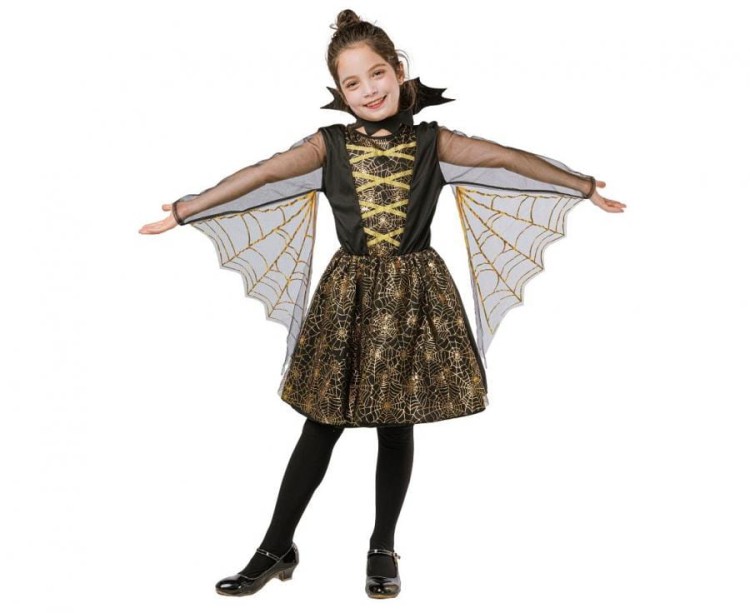 STRÓJ PAJĘCZA KSIĘŻNICZKA KOSTIUM PAJĄK WIEDŹMA PRZEBRANIE CZAROWNICA HALLOWEEN 120/130