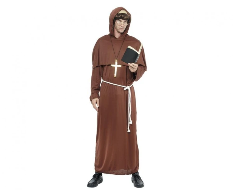 Strój Kostium Mnicha Księdza Pustelnika Duchownego Halloween Karnawał Uniwersalny