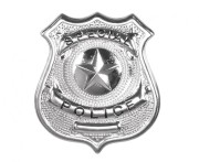 Strój Policjanta dla Dorosłych Przebranie Policjant Kostium Police Akcesoria Okulary Wisiorek Odznaka