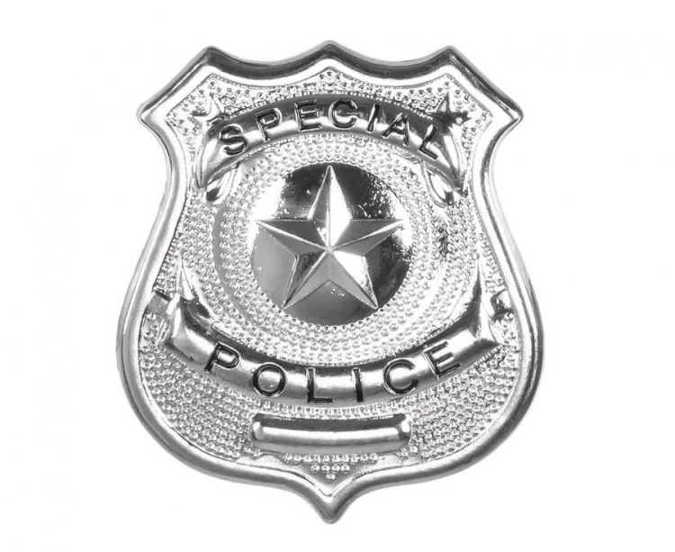 Strój Policjanta dla Dorosłych Przebranie Policjant Kostium Police Akcesoria Okulary Wisiorek Odznaka