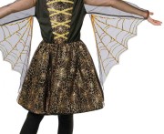 STRÓJ PAJĘCZA KSIĘŻNICZKA KOSTIUM PAJĄK WIEDŹMA PRZEBRANIE CZAROWNICA HALLOWEEN 130/140 cm