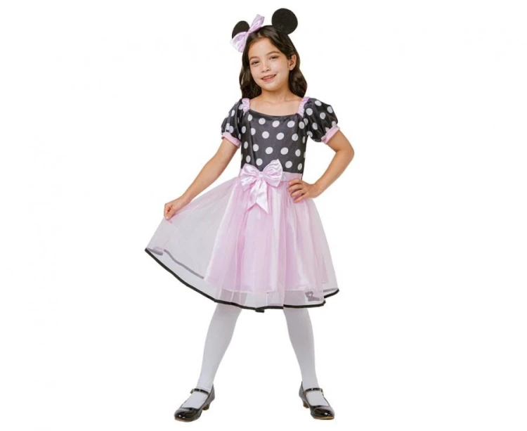 Strój Myszki Minnie Przebranie Myszka Mini Kostium 120/130 cm