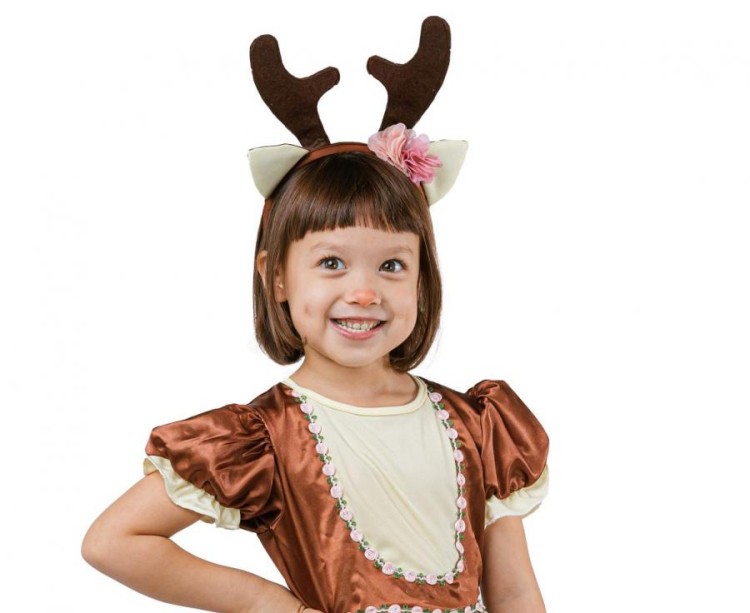 Strój Jelonka Przebranie Sarenki Jelonek Bambi Renifer Boże Narodzenie 92/104 cm