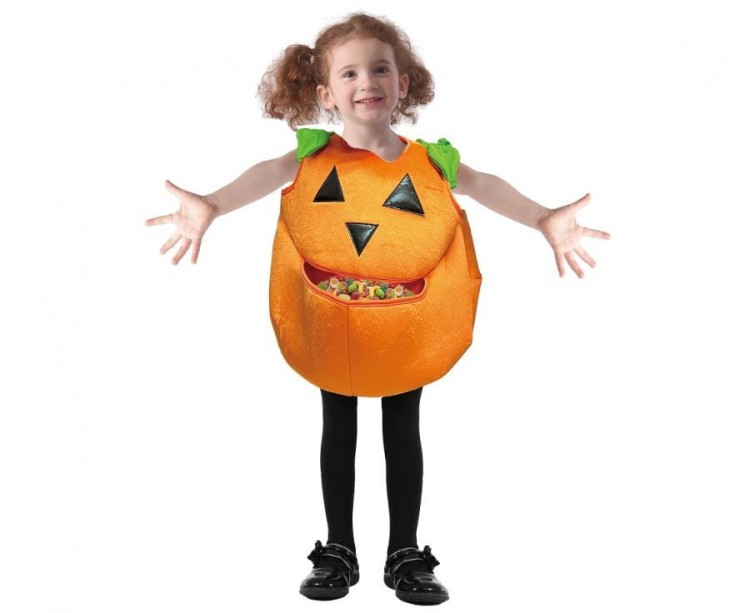 Strój Dynia Halloween Kombinezon Dyni dla dzieci 92/104 cm