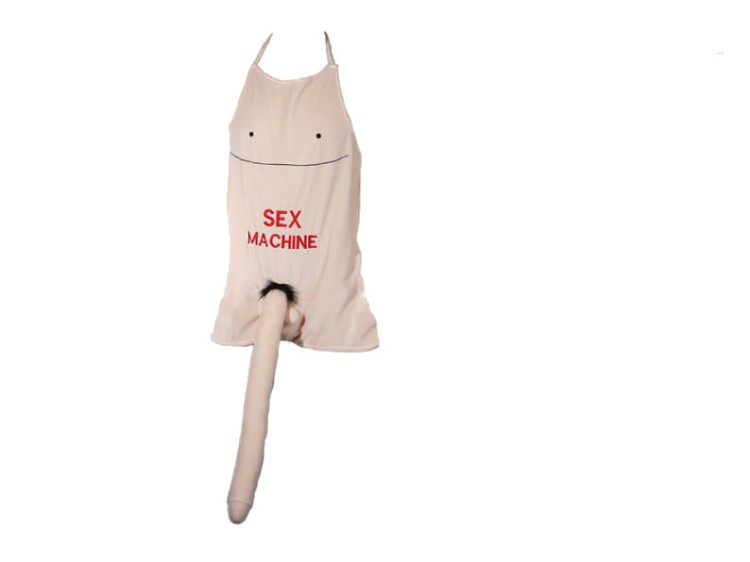 FARTUCH SEX MACHINE PENISEM PENISKIEM FACETA MĘSKI