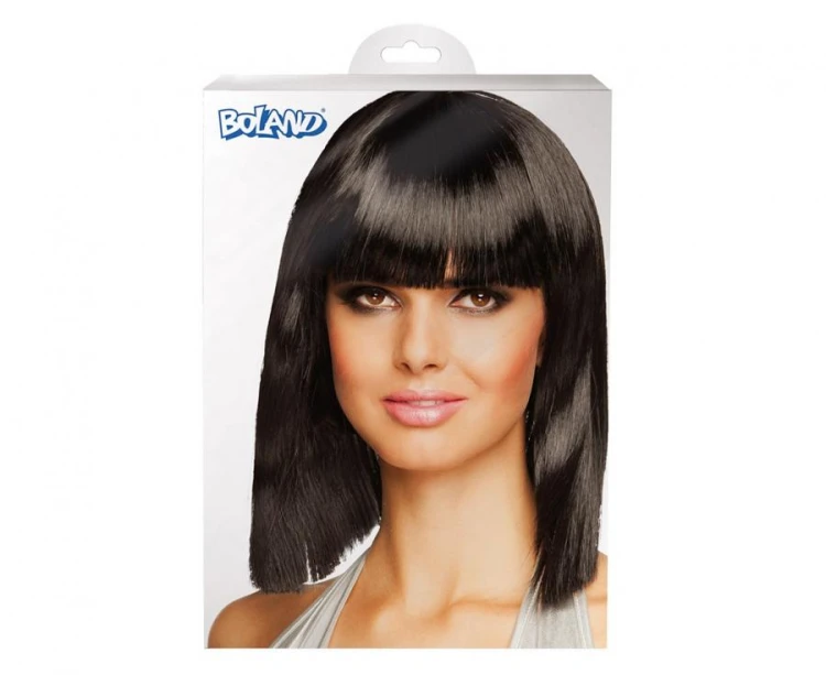 Peruka Dance czarna Włosy na Imprezę