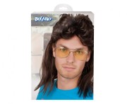 Peruka LARRY brązowa Męska na Imprezę przebranie