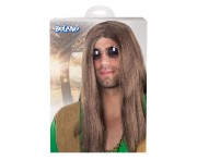 Peruka męska John długie włosy Hipisa Dzieci Kwiaty