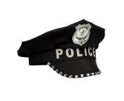 Czapka Police Policja policyjna z daszkiem Strój Przebranie