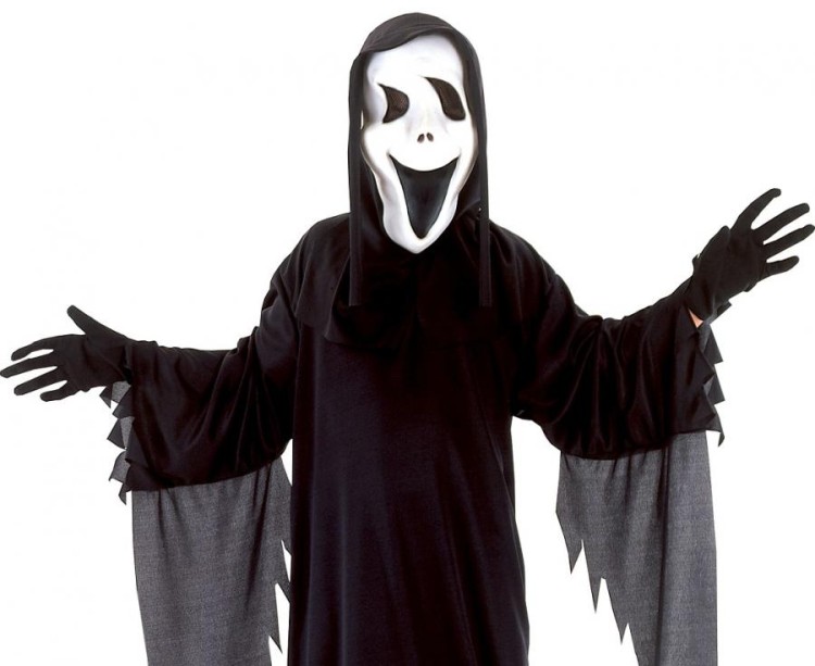 Zestaw dla dzieci Krzyk Przebranie Kostium Strój rozm. 120/130 cm Halloween