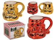 Kubek Świąteczny w Kształcie Głowy Mikołaja błyszczący metaliczny 2.jpg