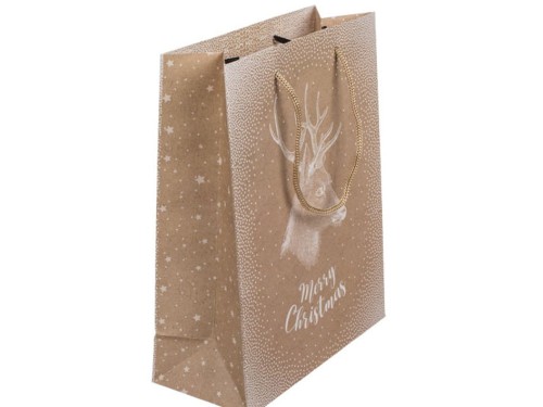 Świąteczna Torebka Prezentowa z Kraftowego Papieru Boże Narodzenie 1.jpg