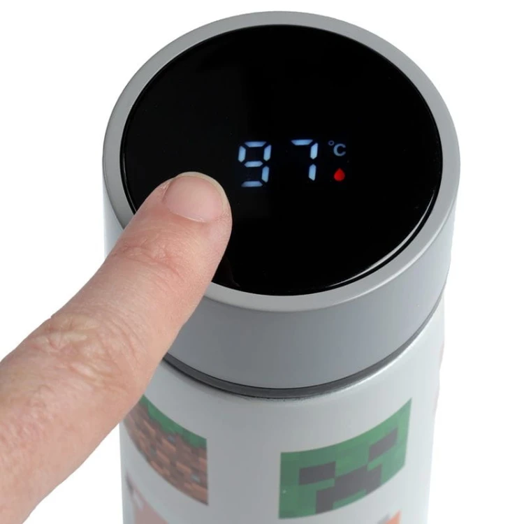 Butelka Termiczna z Cyfrowym Termometrem Minecraft termos  (2).jpg