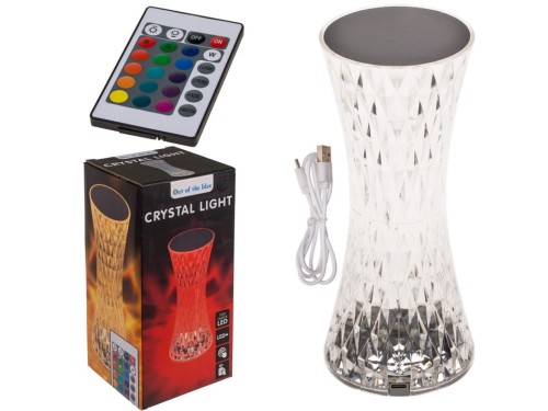 Lampka z LED dotykowa kolorowe światła Pilot dekoracyjna 1.jpg