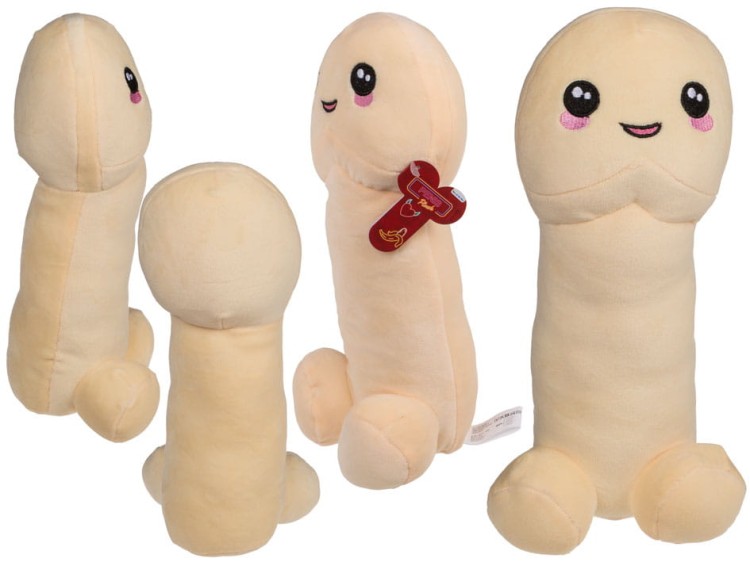 Pluszowy Penis Słodka Zabawka na Wieczór Panieński Maskotka .jpg